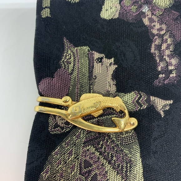 Vintage Gold Fish Tie Clip! - Picture 2 of 4
